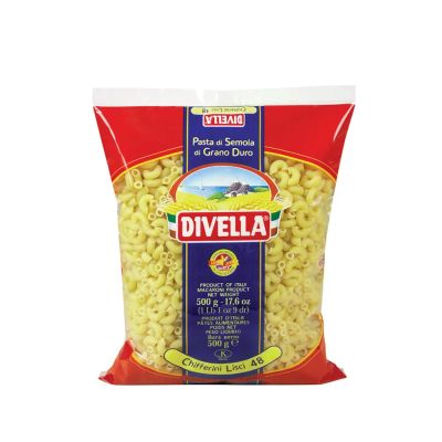Pasta Chifferini Lisci, DIVELLA, 500 g